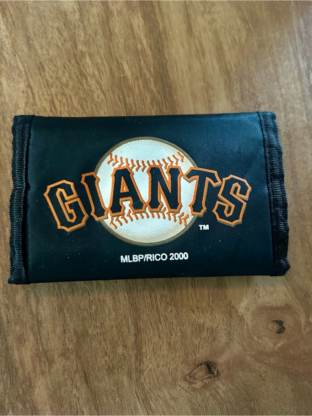 San Francisco Black Baseball Wallet - MLBP/RICO 2000